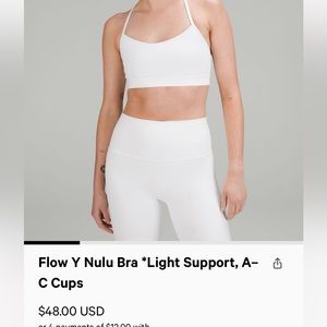 Lulu sports bra